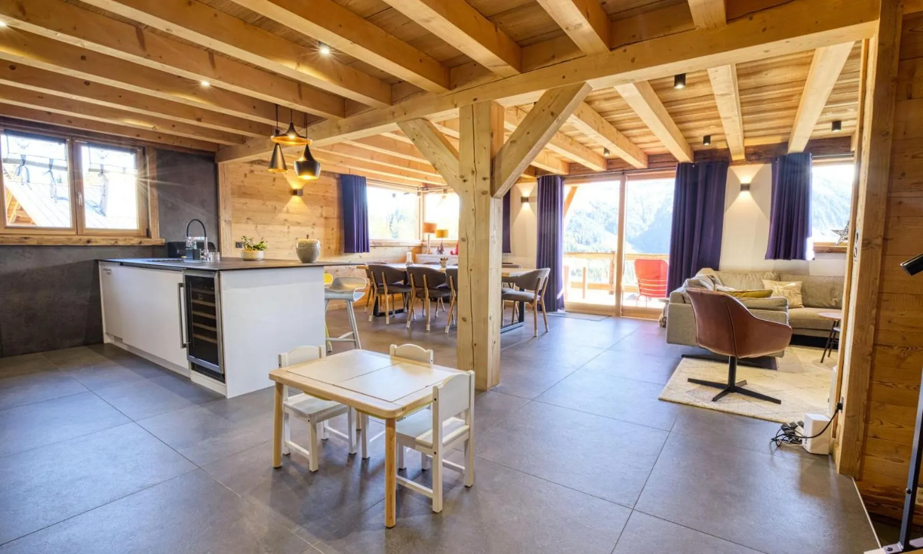 Chalet Kinou - Chalet Au Coeur De L' Espace Diamant Avec Jacuzzi Mae-8904 노르트 담 드 벨레콤 프랑스