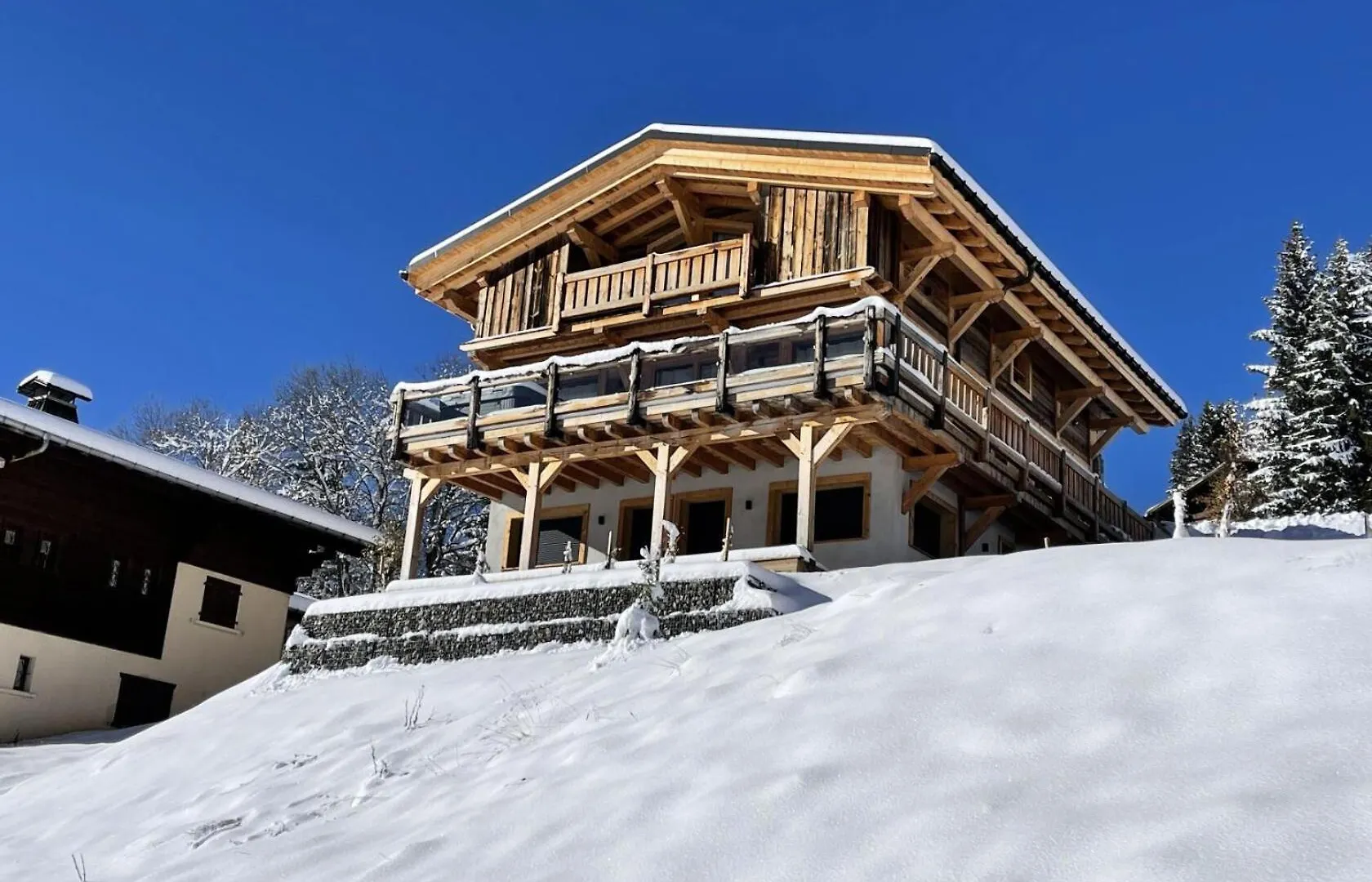 Chalet Kinou - Chalet Au Coeur De L' Espace Diamant Avec Jacuzzi Mae-8904 노르트 담 드 벨레콤 프랑스