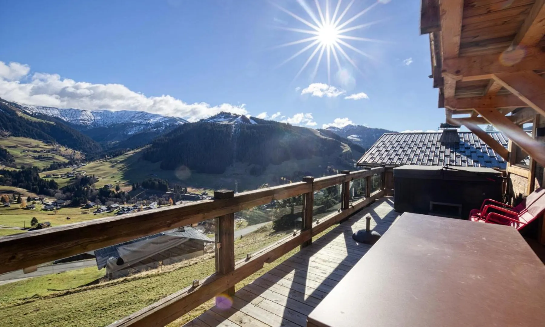 Chalet Kinou - Chalet Au Coeur De L' Espace Diamant Avec Jacuzzi Mae-8904 노르트 담 드 벨레콤