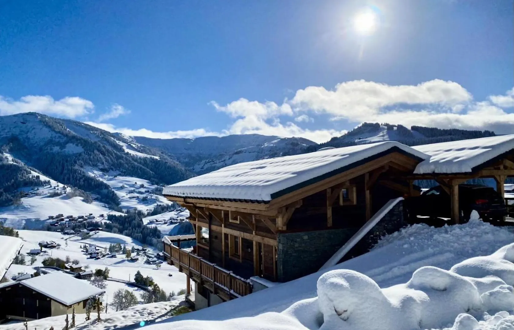 Chalet Kinou - Chalet Au Coeur De L' Espace Diamant Avec Jacuzzi Mae-8904 노르트 담 드 벨레콤 노르트 담 드 벨레콤