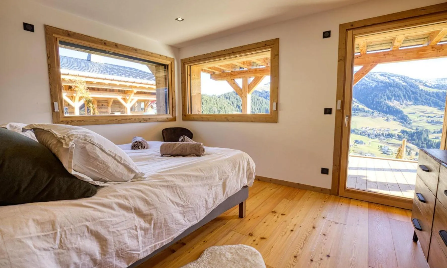 Chalet Kinou - Chalet Au Coeur De L' Espace Diamant Avec Jacuzzi Mae-8904 노르트 담 드 벨레콤
