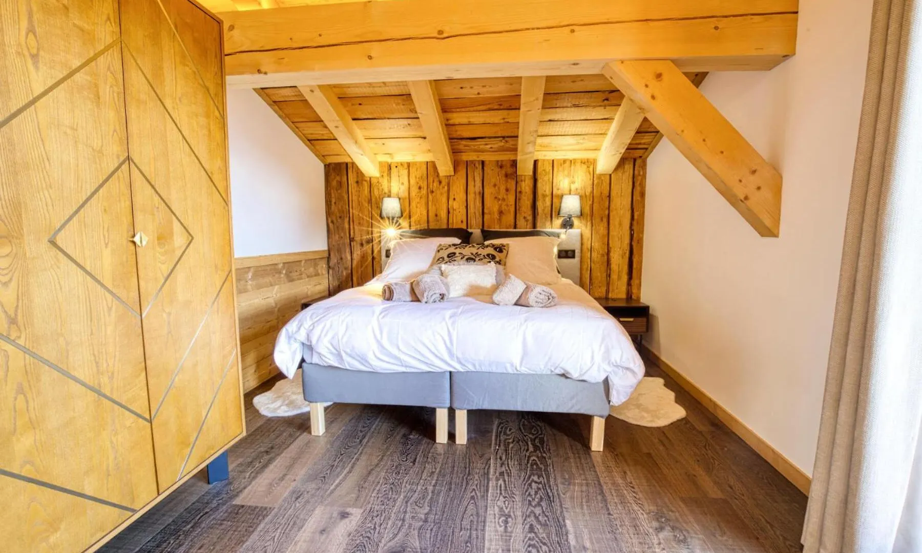 Chalet Kinou - Chalet Au Coeur De L' Espace Diamant Avec Jacuzzi Mae-8904 노르트 담 드 벨레콤 프랑스